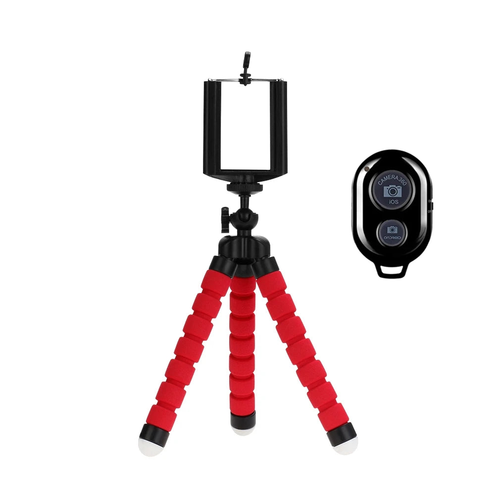 Tripé 3 em 1 para Celular – Suporte Flexível para Fotos e Vídeos